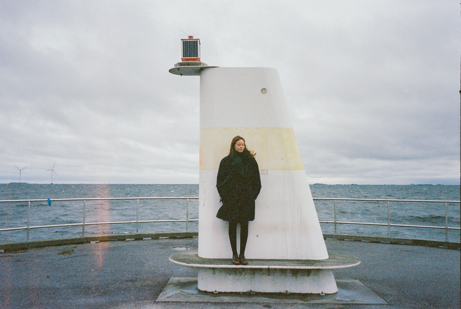 CAMILLA ON THE BEACH IN COPENHAGEN